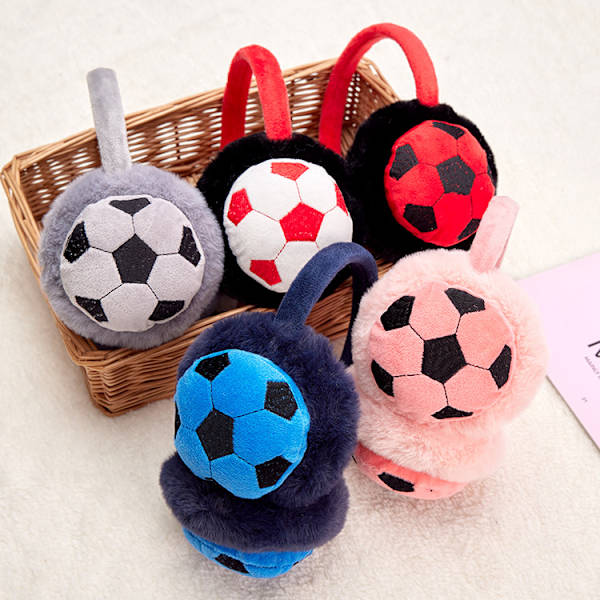 #Valkoiset talviset lämpimät plushiset lasten korvanlämmittimet#