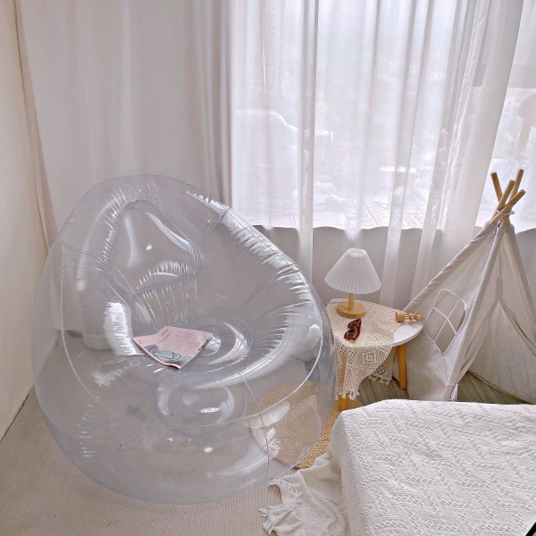 #Oppustelig Stol Transparent Oppustelig Sofa Stol Sofa Blæs Op Sofa#