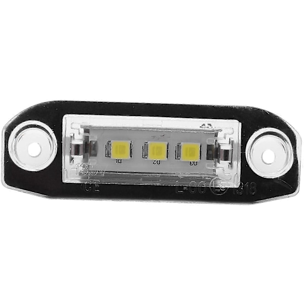 2 st LED-registreringsskyltslampor för S80 Xc90 S40 V60 Xc60 S60 C70 V50 Xc70 V70