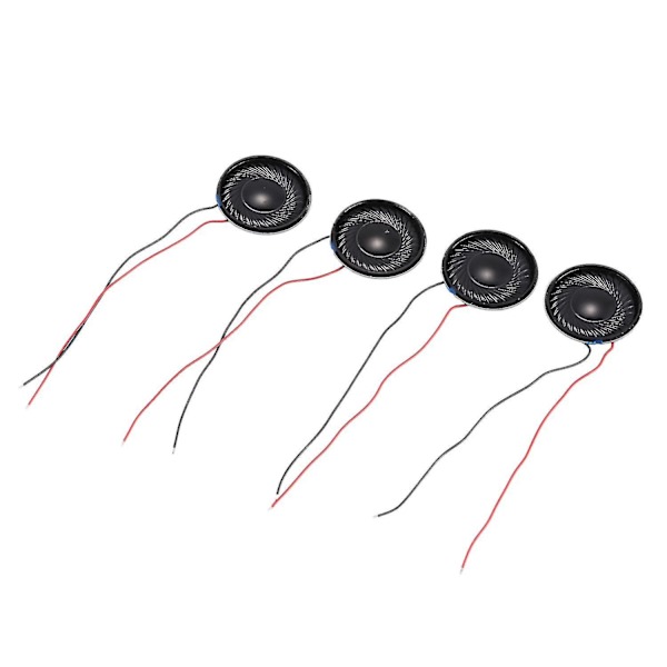 4 stk. interne højttalere magnet 30mm 2800hz 8ohm 1w til pc bærbar