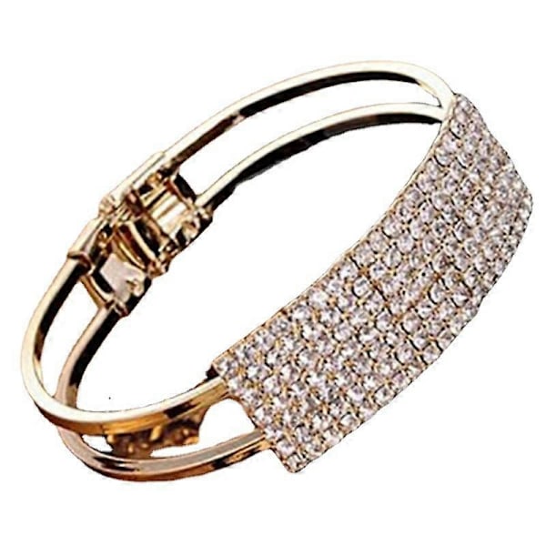 Elegant Dame Armring Armbånd Krystal Armbånd Manchet Bling Dame Gave Armbånd Armringe