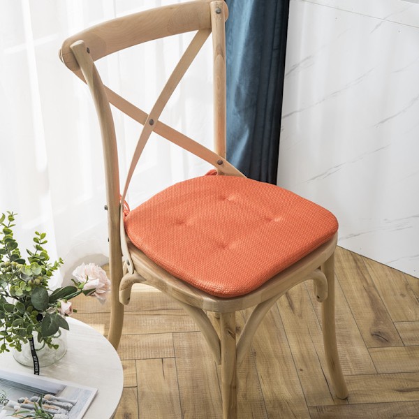 /#/Orange skridsikker sædehynde, havemøbelhynde/#/