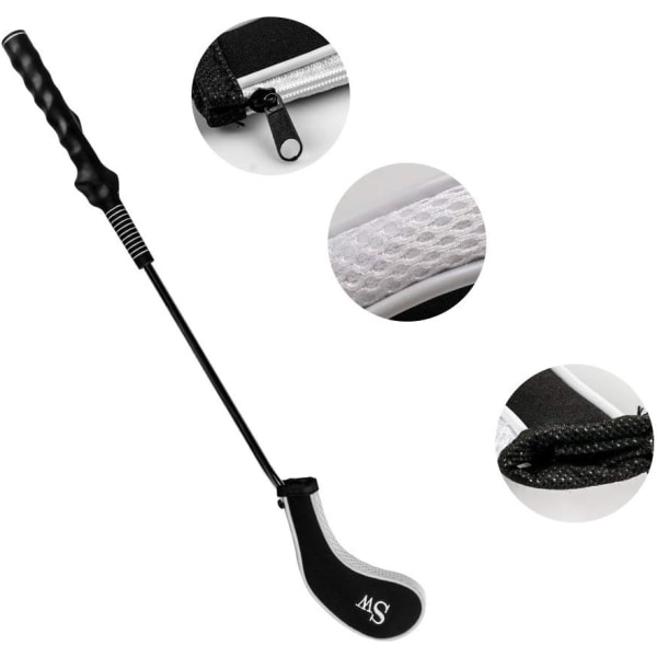 10 delar Blank Golf Club Protection Golf Cap med Golf Head Cov