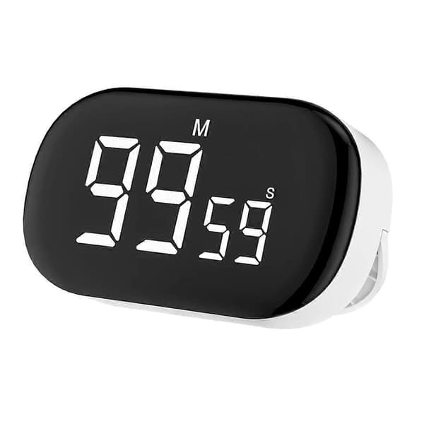 Digital Kökstimer, Digital Timer Äggklocka, Digital Kökstimer, Stoppur, Väckarklocka, för Lärande, Matlagning, Sport