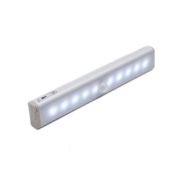 /#/Skab Lys, 3 stk. Skab Lampe, 7 LED Lys, Trådløs, USB Genopladning/#/