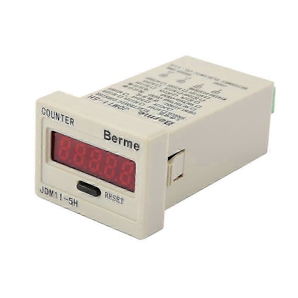 JDM11-5H5 Digital Display Elektronisk Ackumulerande Räknare DC 12V