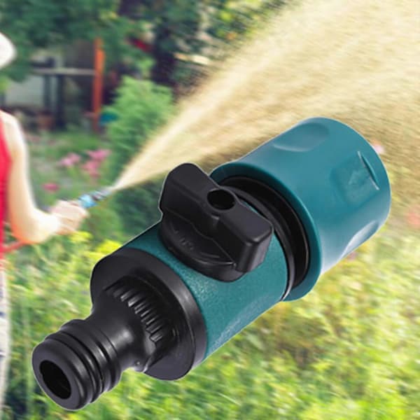 Snabbkoppling för trädgårdsslang, sprinkler, vattenrör, kontroll