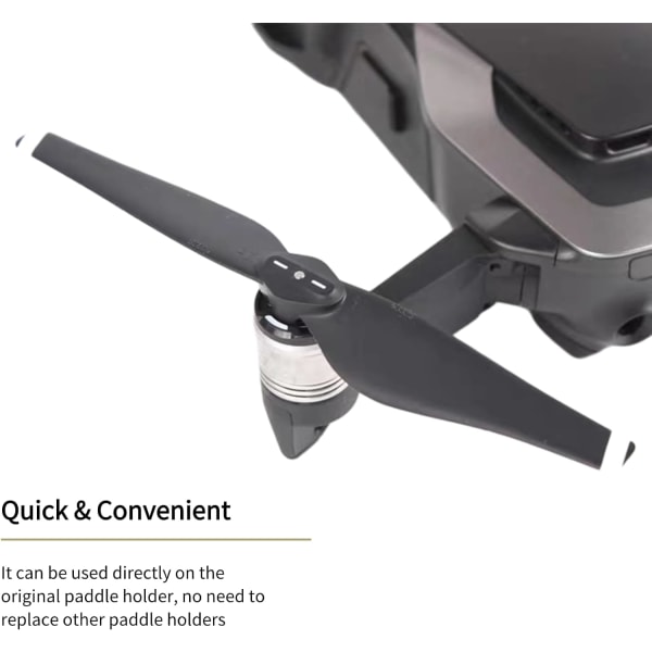 #2 Par DJI Mavic Air Propellerblad CW CCW Rask Utgivelse Karbonfiber Propeller#