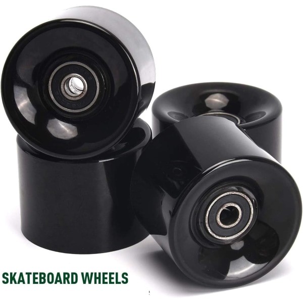 60mm Longboard Skateboard Hjul Hårdhet 78A Polyuretan Cruis