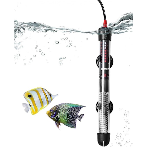 Justerbar Akvarievarmer 120l 100w Med Termostat 20-34c For Akvarier Og Fisketanker