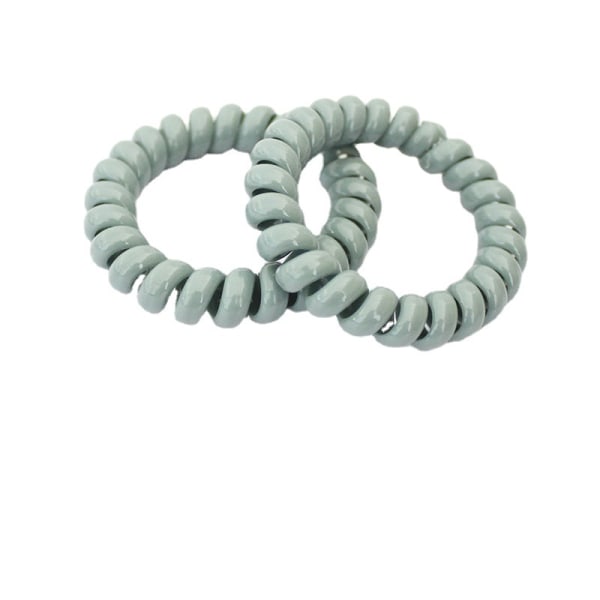 Elastiska hårcurls X4 (Färgmix) elastiska spiraler för kvinnor