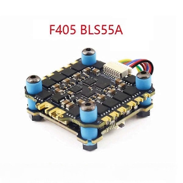 FPV F405 30.5x30.5MM Flight Controller ESC Stack med 55A ESC, DSHOT 300/600 Motorprotokoll