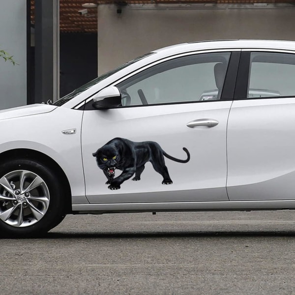 #Dyre-Sticker Bilsticker Panther Bilsticker 3D Simulation#