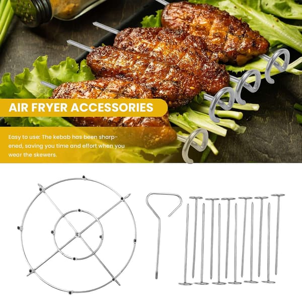 Spydstativ, Tilbehør Grill Køkken Til Ninja Foodi 6 Quart Dehydrator Rack