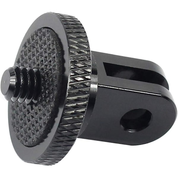 2-pakning Metalladapter for Insta360/GoPro Serie Action Camera 1/4 Selfie Stick Tripod Base