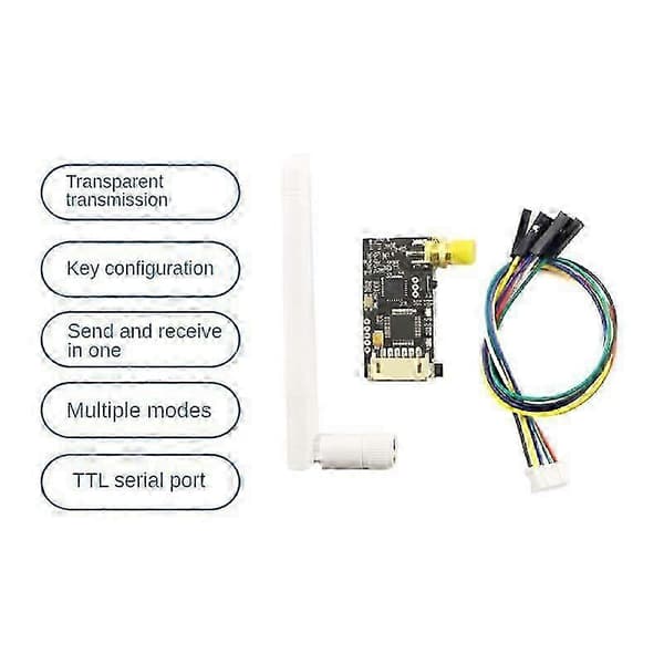 SX1278 433M Lora langaton moduuli UART sarjalähetin-vastaanotinmoduuli