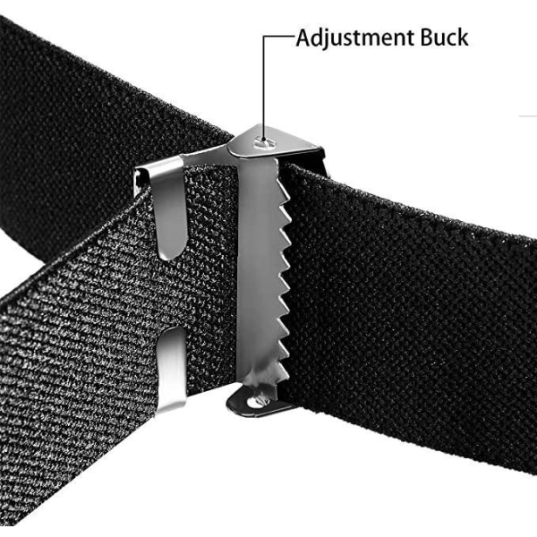 #Svart bälte Elastiskt bälte utan spänne Enkelt latbälte#