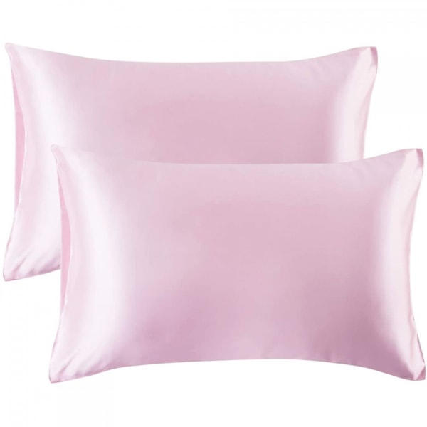 #Putevar (2 stk) Satin silke putevar hudvennlig#