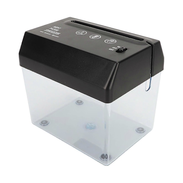 Bærbar Elektrisk Papirshredder USB Batteridrevet Shredder til Kontor, Skole og Hjem