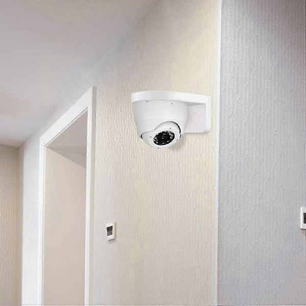 ABS-plast Väggfäste för Universell CCTV Dome Kamera - Vit