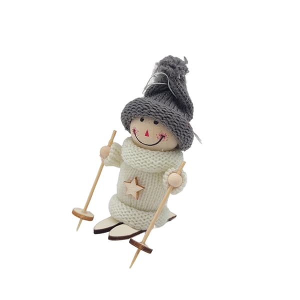 *3 Julemandsslæde Ornamenter, Søde Dukke Slæde Ornamenter, Skrivebord*