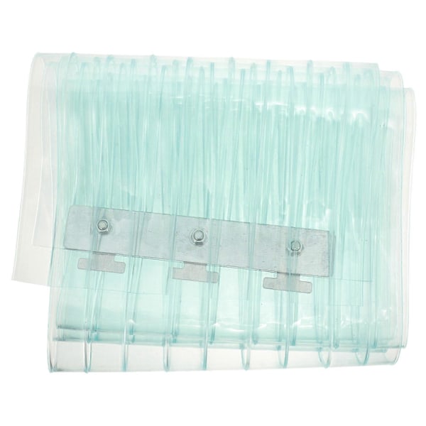 Markedspartisjonsdørgardin Vindtett Strip Gardin Transparent Dørstrip Gardin
