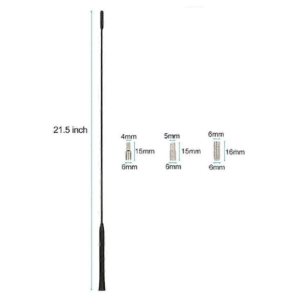 Autoantennebase-sett for Ford Focus 2000-2007 Biltakmast