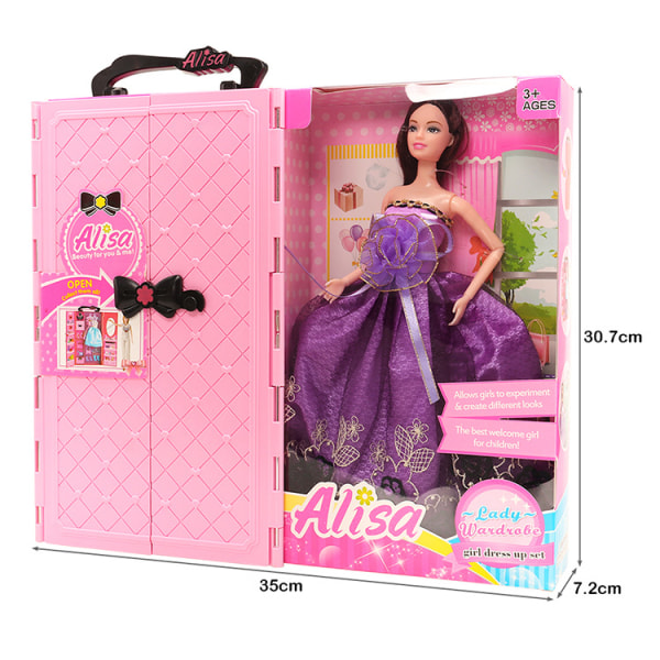 /#/Prinsesse kjole skiftende garderobe handsker make up drøm dukke w/#/