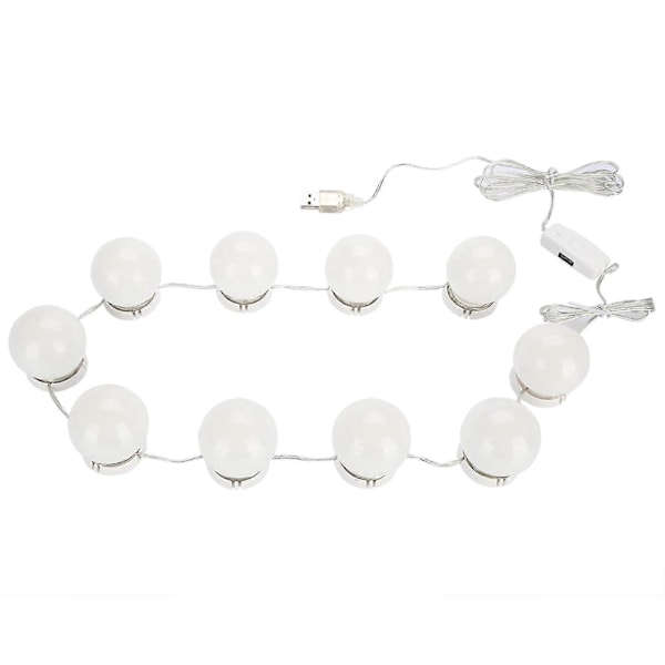 Sminkespeil Lampe Kit Linse Frontlyspærer Kit (10 Pærer)