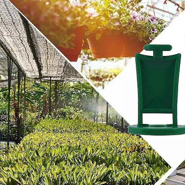 Växthus Twist Clips Växthus Krok Växt Blomma Hängande Klämmor Set för Fixeringskit Trädgårdsdelar Växthusprylar Växthus Hängande Verktyg - 50st
