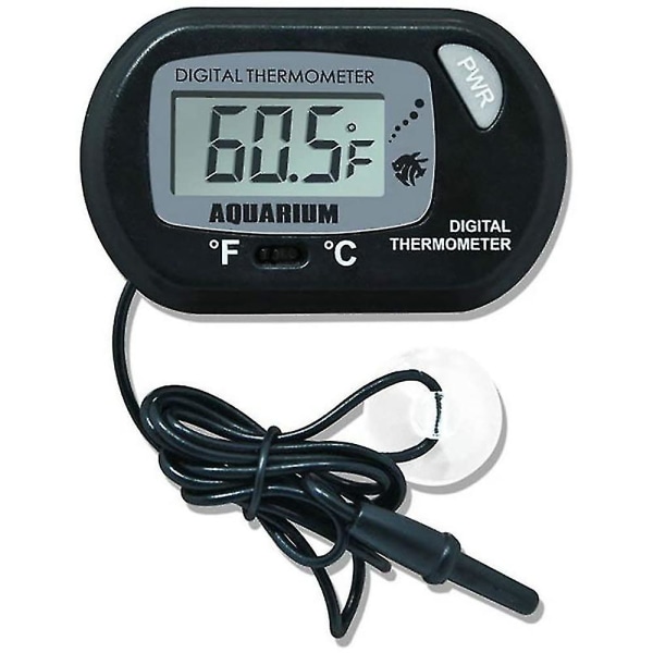 #LCD Akvariumstermometre: Digitale Vanntette Sondes for Akvarium og Terrarier#