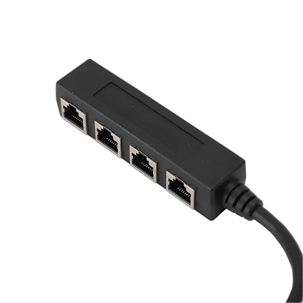 Ethernet Splitter Professionel 1 til 4 Porte Høj Hastighed 100Mbps 1000Mbps RJ45 Netværks Splitter til Computer