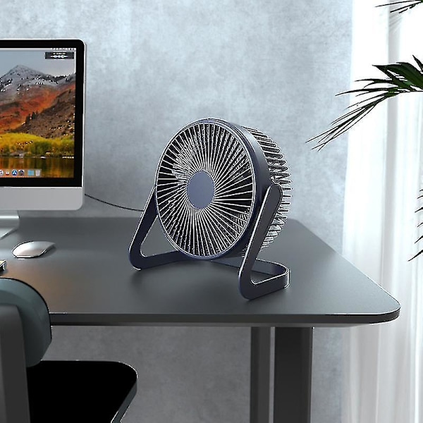 Liten USB-fläkt Skrivbord Mini Tyst Skrivbord Liten Elektrisk Fläkt