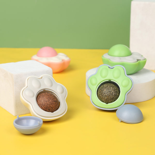 #Kattegræsbolde Indendørs Kattelegetøj 3stk 3 Farver Kattegræsbolde Spiselige Kattegræslegetøj til Katte#