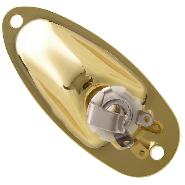 1 stk. båd output input jack stikplader til Strat guitar reservedele