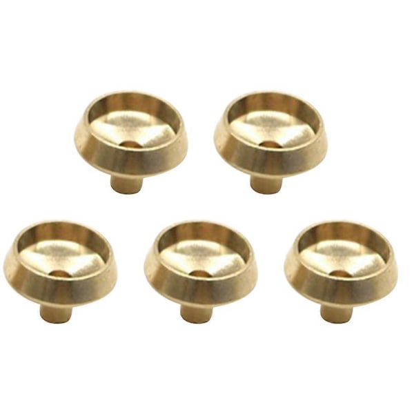 5 stk. Røgelseskar Backflow Stativ Filter Form Røgelsesholdere Røgelsespinde Messing Stativer