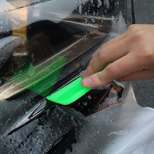 3 i 1 TPU Skrapa Material, PPF Skrapa, Bil Anti-Rep Gummi Skrapa, för Vinylfoliering och Fönstertoning Verktyg för Bilar
