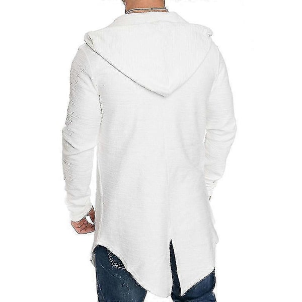 Herre Sport Hettegenser Glidelås Lang Sweatshirt Jakke Topper