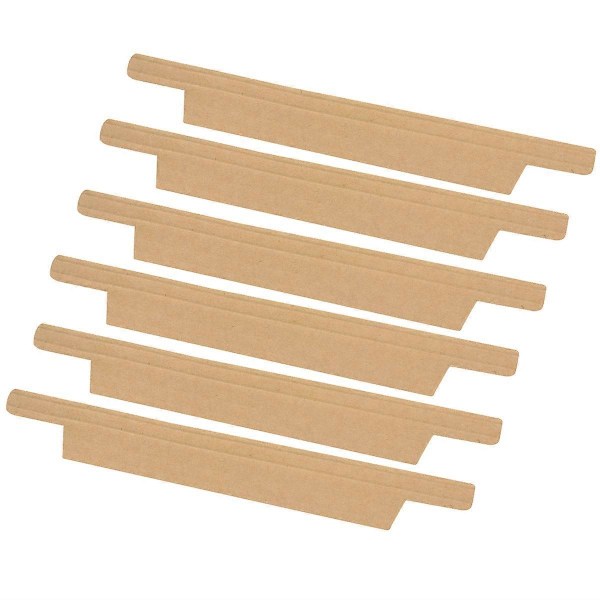 1 Set med 100 st Kraftpapper Förslutningsremsa Plastpåse Förslutare Kaffepåse Förslutningsklämma Brun Papperlindad Järntråd Matklämma Klistermärke (Khaki)