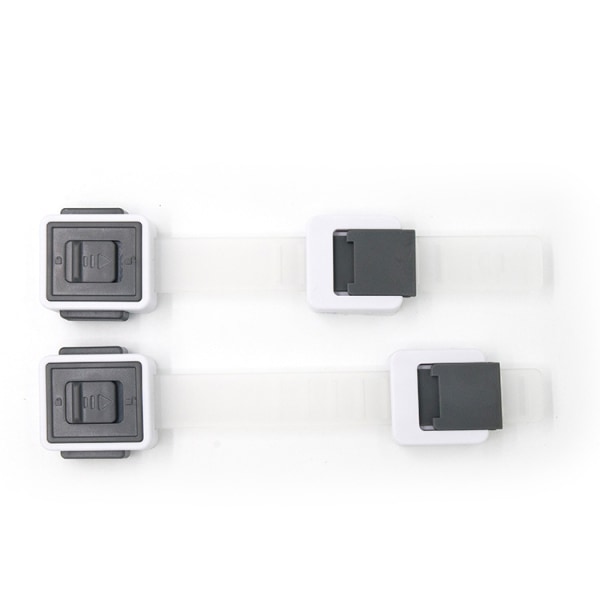 Barnsäkerhetslås, justerbara och mångsidiga (4-pack), s
