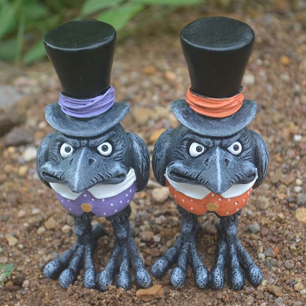 #Lilla Kråke Hage Patio Ornament#