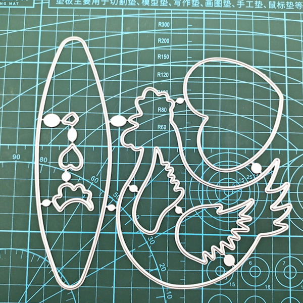 Metall Die Cuts Kolstål Schabloner Djur Skärande Dies För Diy Scrapbooking