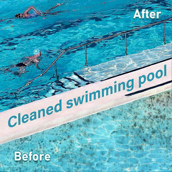 12 stk. pimpsten til pools, pimpsten til rengøring af pool, kalkfjerner til poolfliser, poolrenser til fjernelse af rust