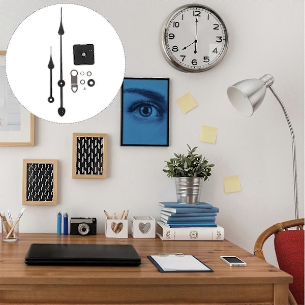 DIY-kit Hem Klockurverk Set Batteri Klockmekanism Svep Klockmekanism Klockurverk Kit