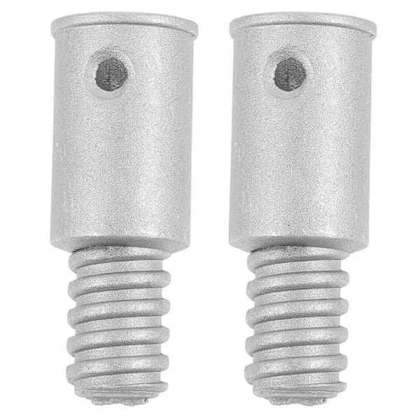 2 stk. Kosteskaft Gevindende Udskiftning Kosteskaft Forlængerstang Adapter