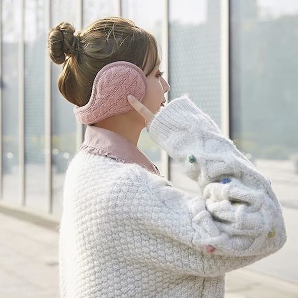 /#/Talvikorvaläpät Lämpimät korvaläpät Klassiset fleece-taittuvat korvaläpät/#/