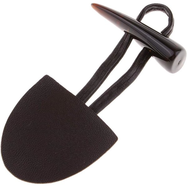 6 Par Leatherknapper Horn Toggle Duffle Knapper for Frakk Kaffe