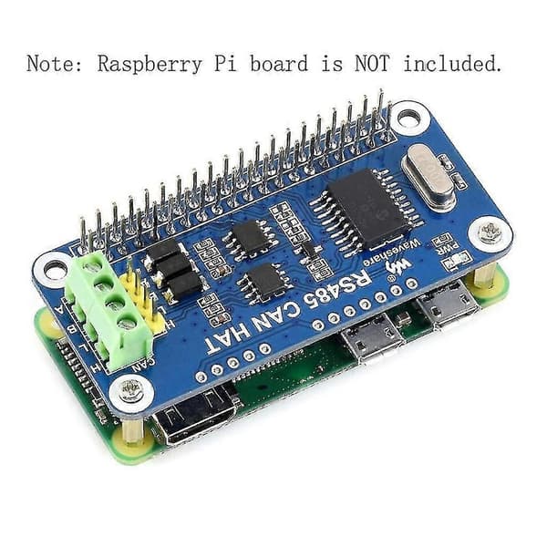 Rs485 Can Hat Rpi 0 Rpi0 Raspberry-pi Zero Rs485spi Can Bus -moduuleille-yu