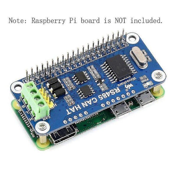 Rs485 Can Hat til Rpi 0 Rpi0 Raspberry-pi Zero Rs485spi Can Bus Moduler-yu