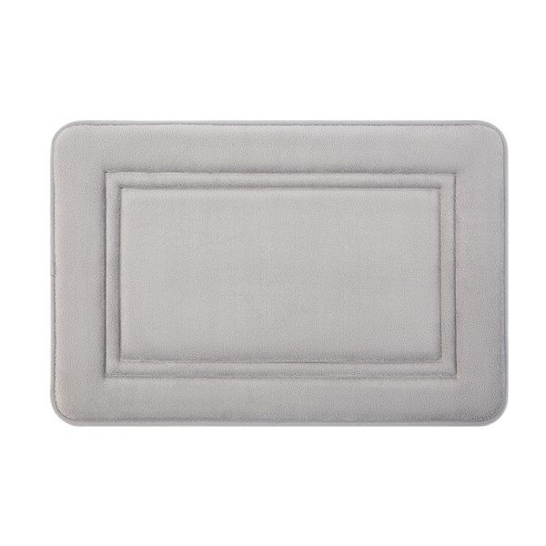 Memory Foam Bademåtte - Skridsikker, Absorberende, Super Blød Fløjl